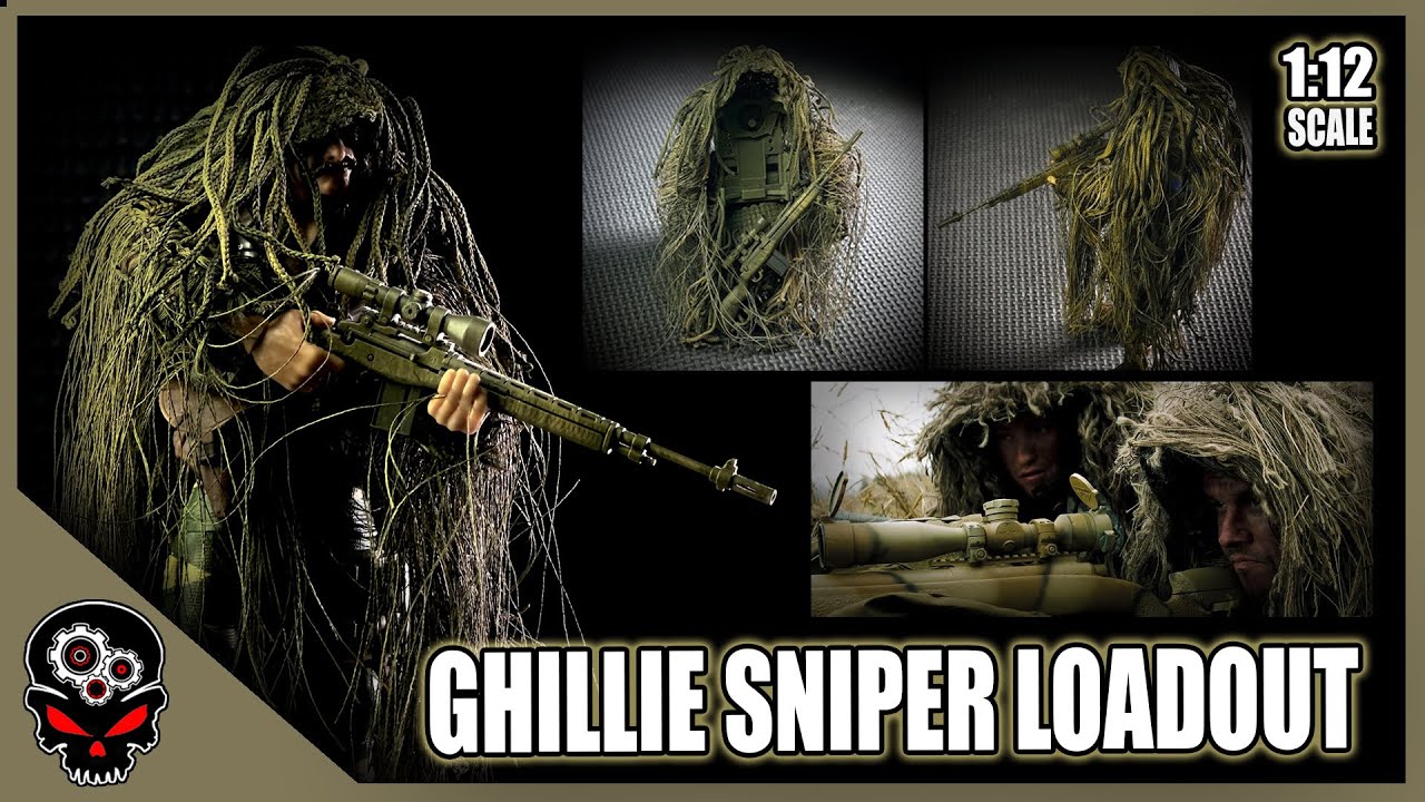 GHILLIE SNIPER Loadout Rundown! G.I. Joe Classified Action Figures - GRIDIRON STUDIOS