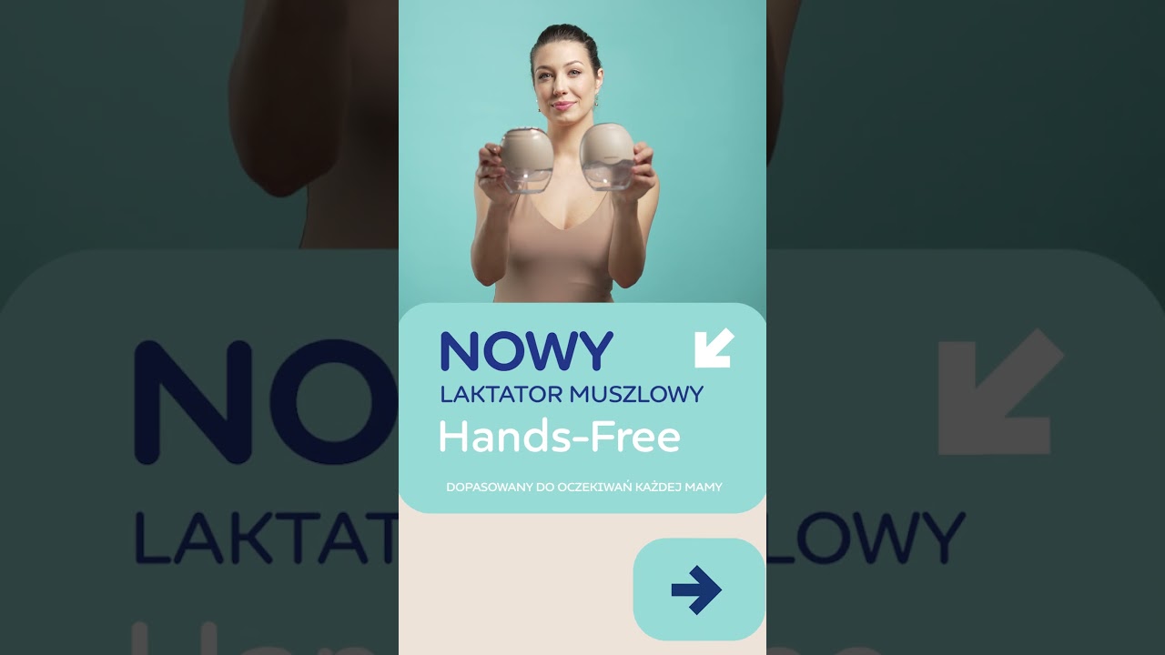 Dyskretny laktator muszlowy Hands-Free od Canpol babies