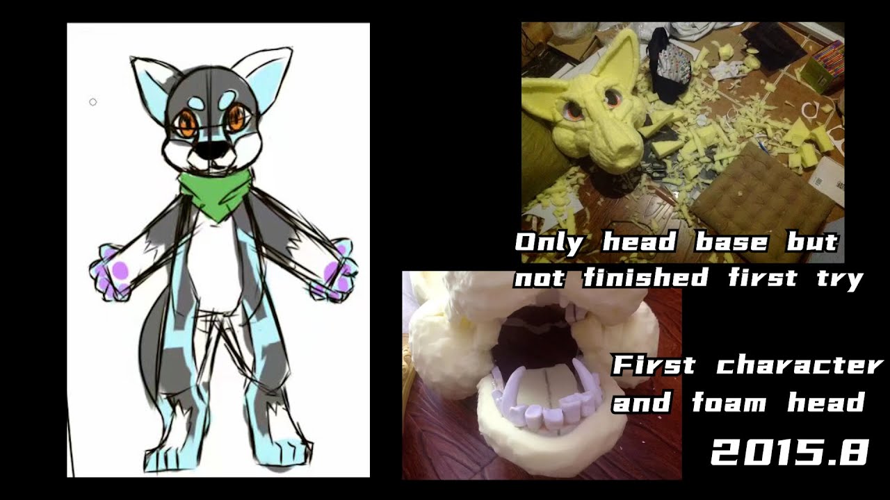 My 10 years of fursuit making