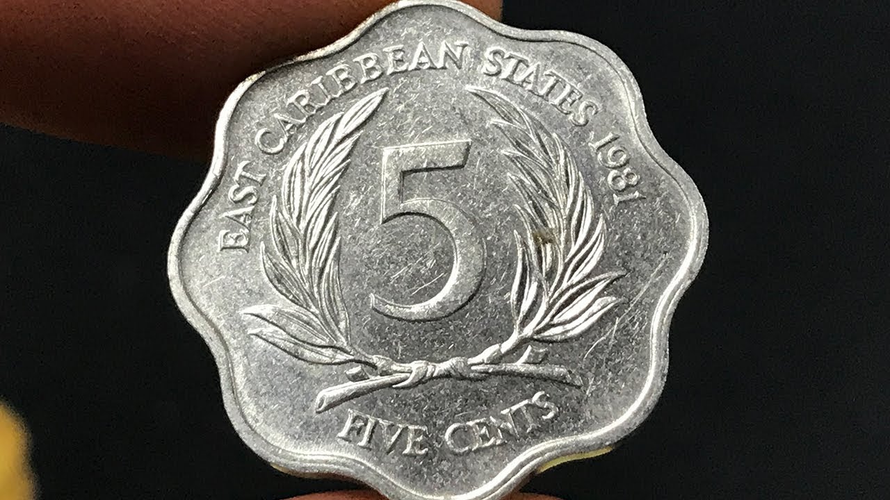 1981 East Caribbean States 5 Cents Coin &bull;&nbsp;Values, Information, Mintage, History, and More