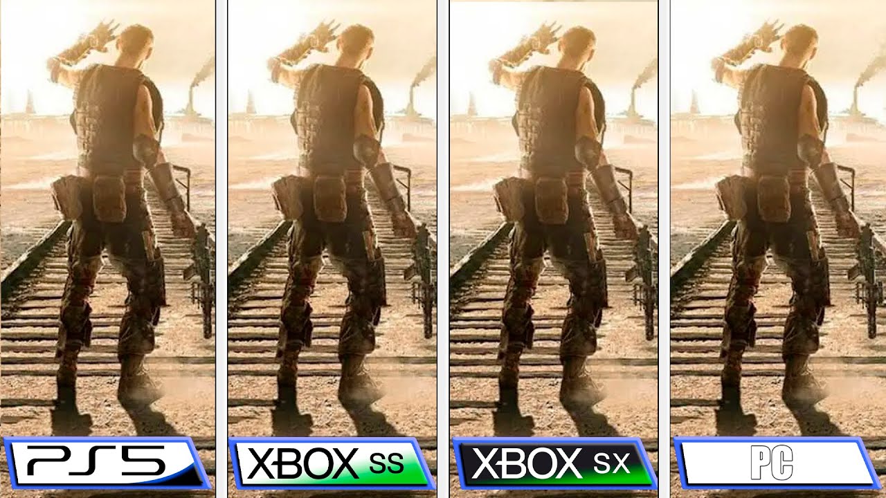 Metro Exodus: Enhanced Edition | PS5 - Xbox Series S|X - PC | Graphics Comparison & FPS