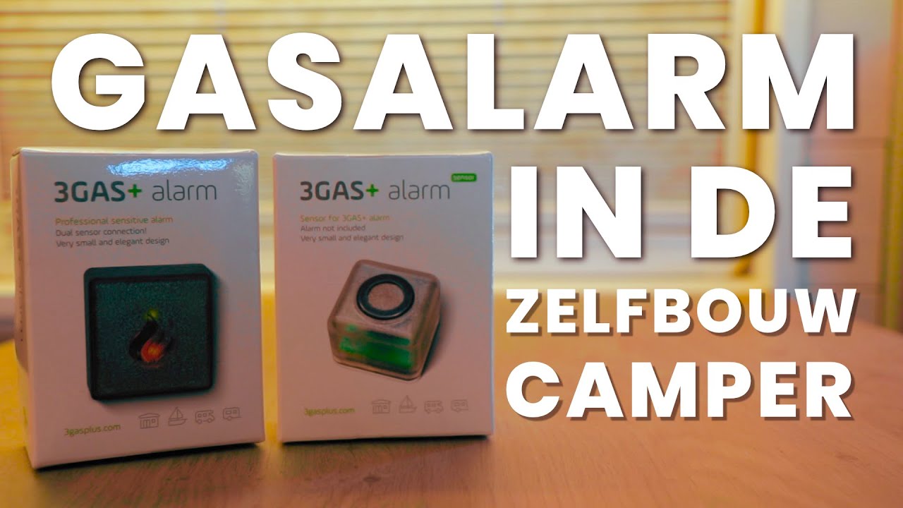 Gasmelder in de camper installeren