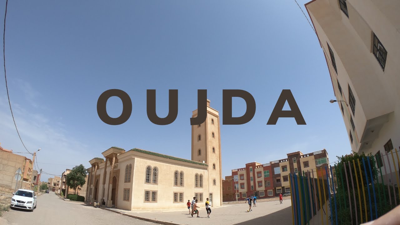 OUJDA 2022 , MOROCCO Walking Tour , Video Walk【4K】مدينة وجدة الغالية