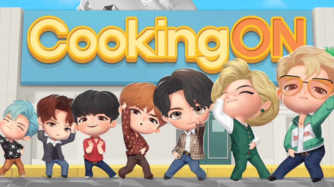BTS Cooking On STOVE : TinyTAN tteokbokki Level 41 - 45