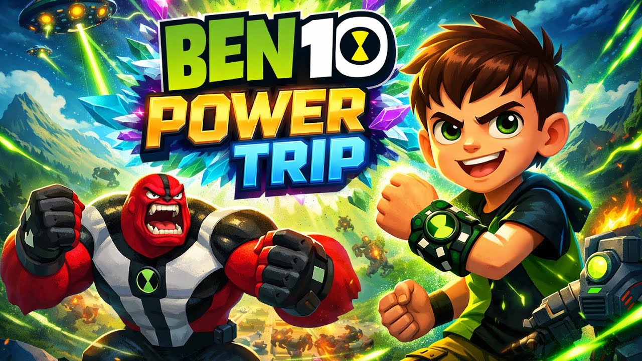 FINALLY GOT FOUR ARMS! 💪🔥 | BEN 10 POWER TRIP PC GAMEPLAY #ben10powertrip #ben10powertrippc #ben10 