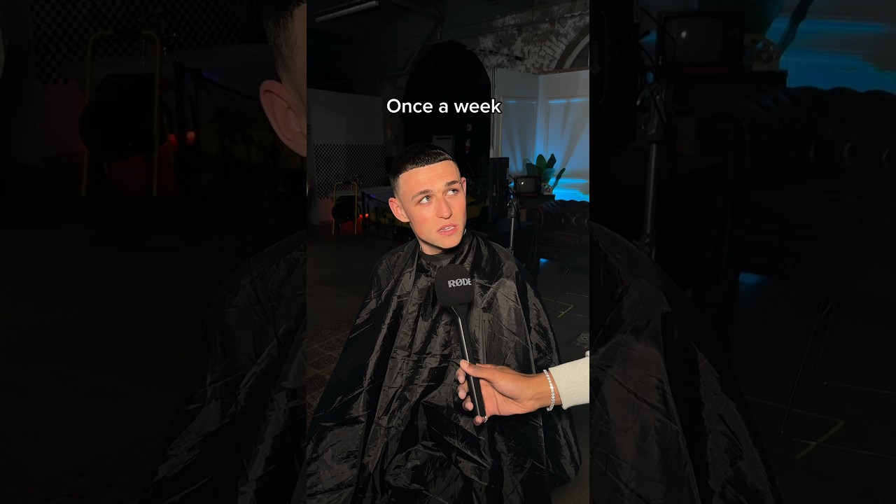 HOW OFTEN DOES OHIL FODEN GET A HAIRCUT ?