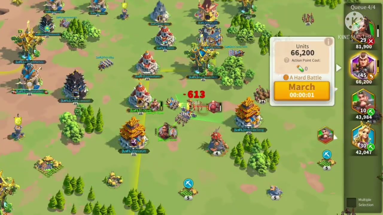 ROK: how to beat the karuak ceremony with only 2 marches