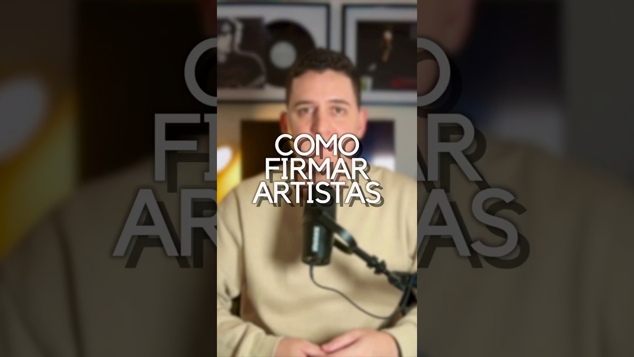 &iquest;C&oacute;mo firmar artistas? #contratos #musica