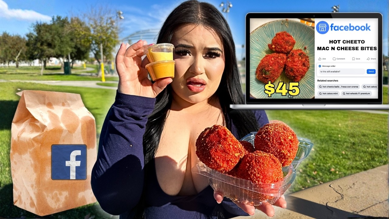 I Tried Food From Facebook Marketplace For 24 Hours..