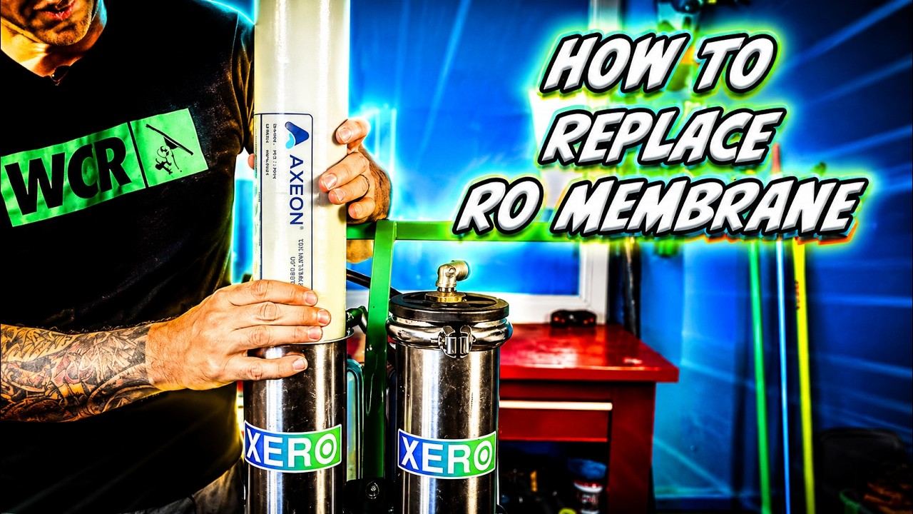 HOW TO REPLACE RO MEMBRANES | XERO PURE MULTISTAGE WATER SYSTEM 2024