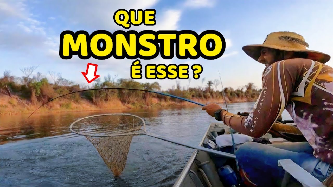 🎯PEIXE MONSTRO! Essa Estratégia Só dá Resultado Positivo na Pescaria. Rio Mogi Guaçu