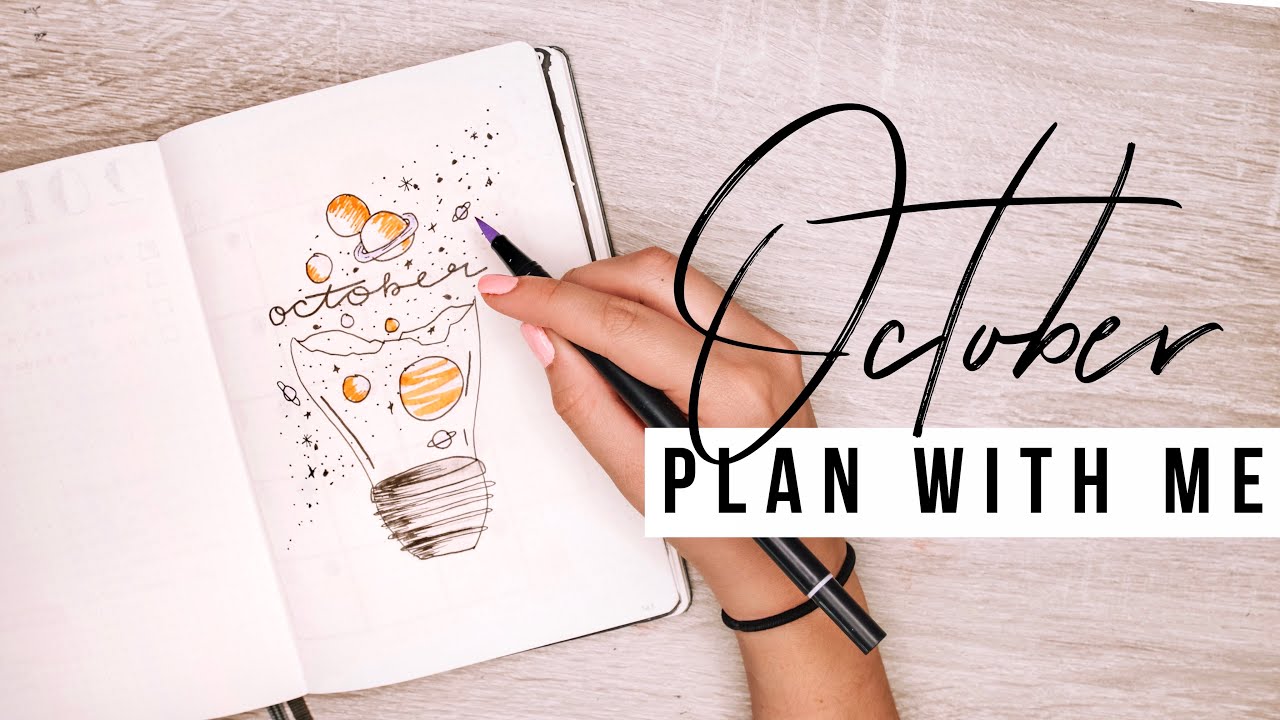 PLAN WITH ME | October 2019 Bullet Journal