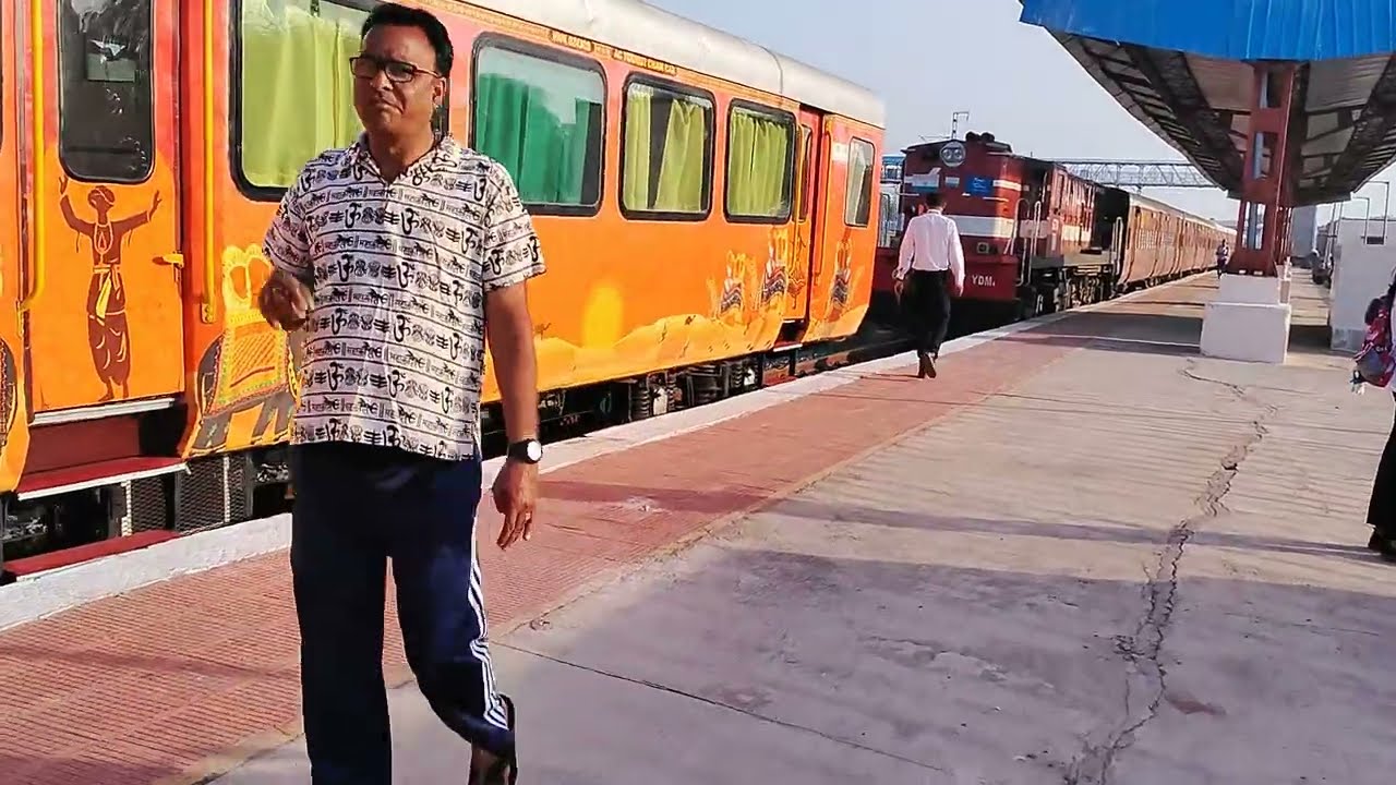 मीटर गेज स्टेशन मारवाड़ जंक्शन का खूबसूरत नजारा।