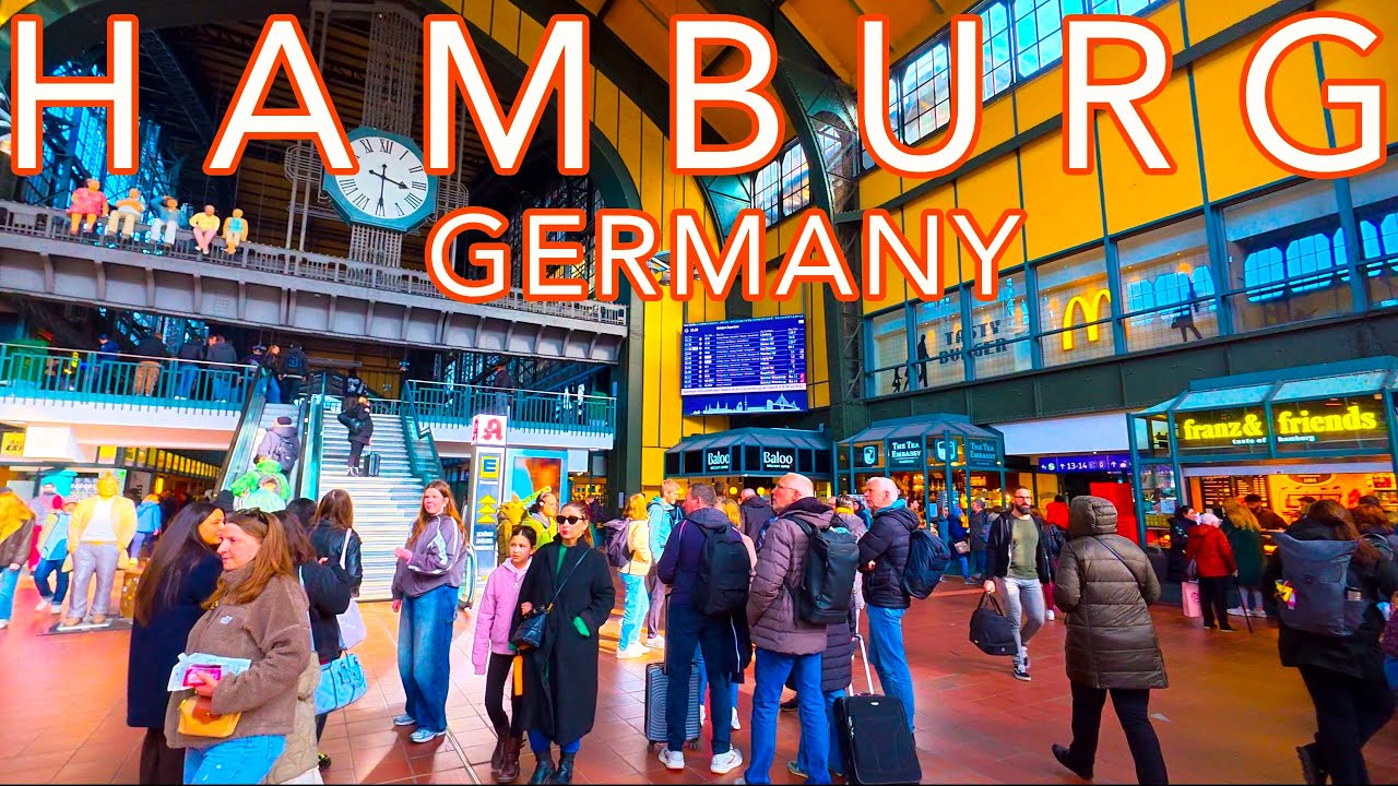 HAMBURG, Germany 🇩🇪 One of the Beautiful Cities in Europe 🇪🇺 | 4K Walking Tour #subscribe 👍 