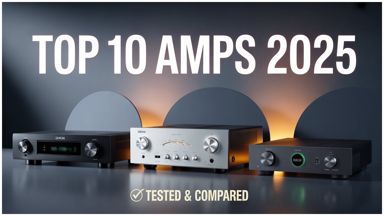10 Best Stereo Amplifiers 2025 &ndash; Tested & Compared!