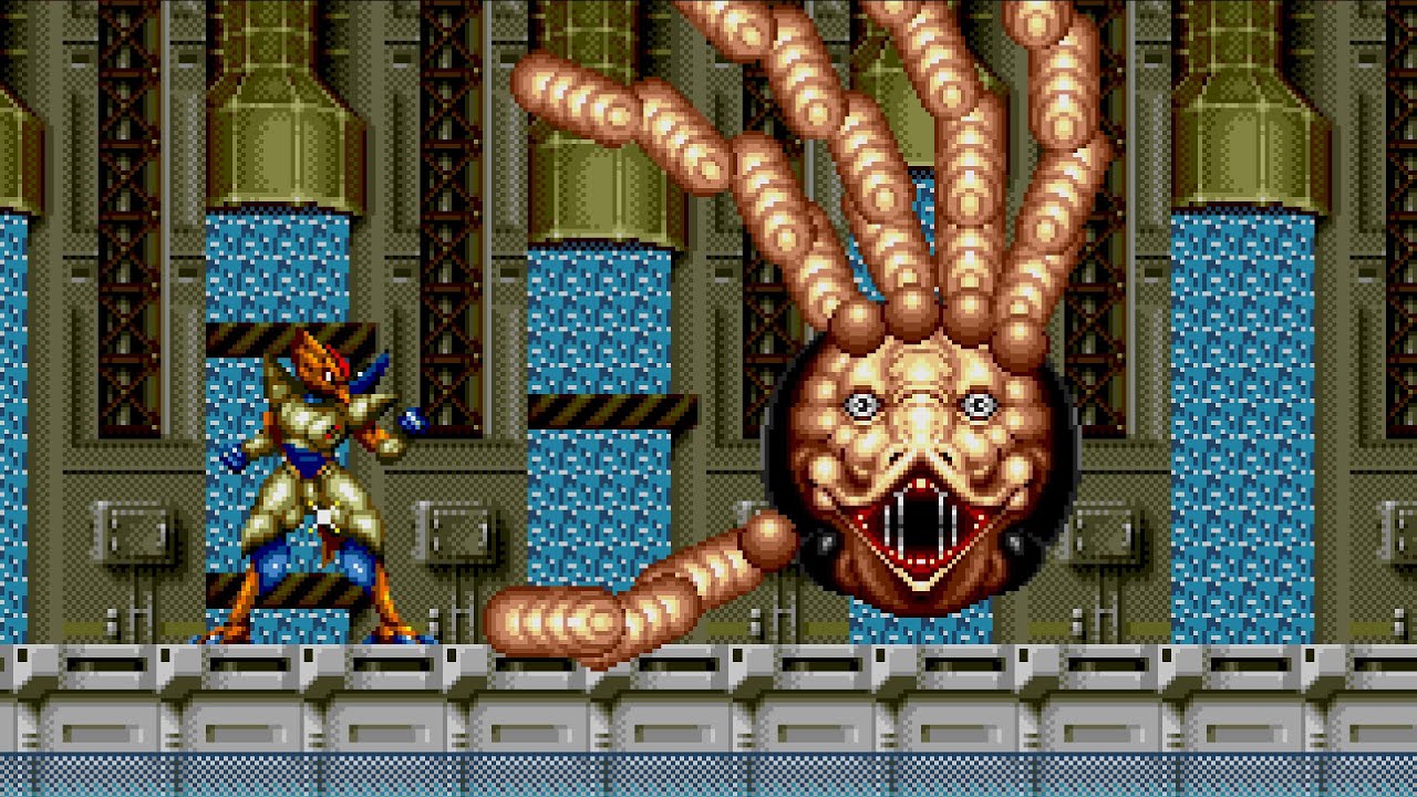 Alien Soldier - Unused Boss 