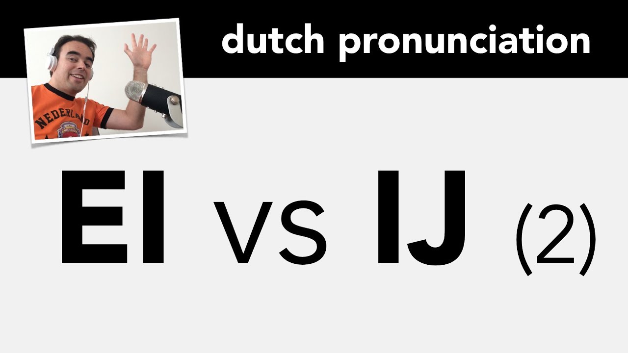 Dutch spelling: when to write EI (korte ei) and when IJ (lange ij)?
