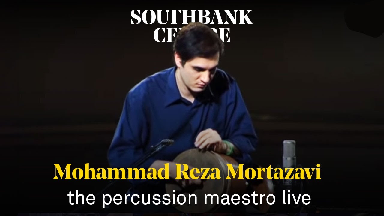 Mohammad Reza Mortazavi: the percussion maestro performing live
