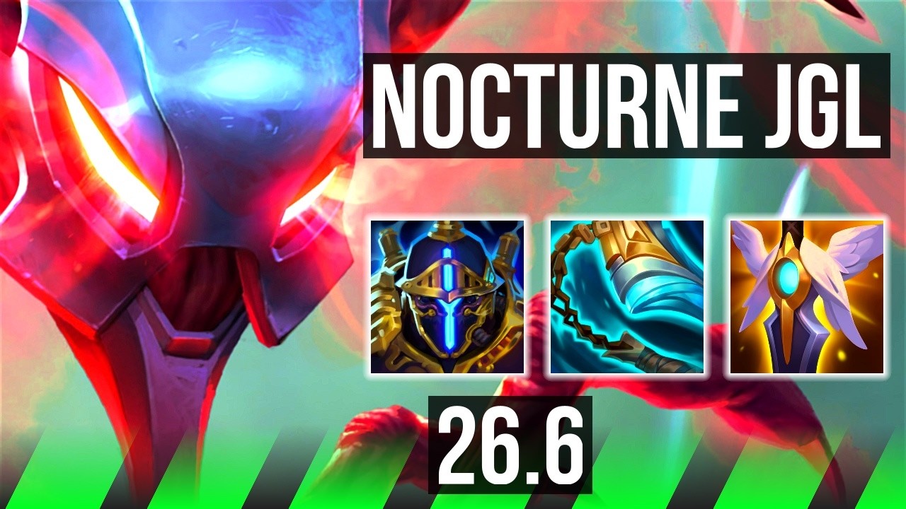 NOCTURNE vs FIZZ (JGL) | KR Challenger | 26.6