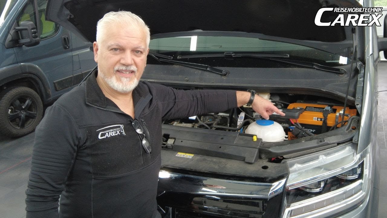 Lithium-Batterie im Motorraum! Geht das? CAREX Reisemobiltechnik