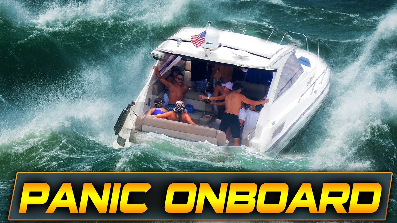 HAULOVER INLET SHOWS NO MERCY — IT’S BRUTAL OUT HERE !! BOAT ZONE