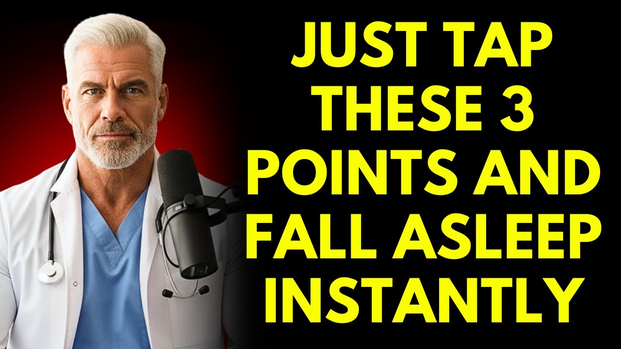 Just Tap These 3 Points And Fall Asleep Instantly | Senior Health Tips