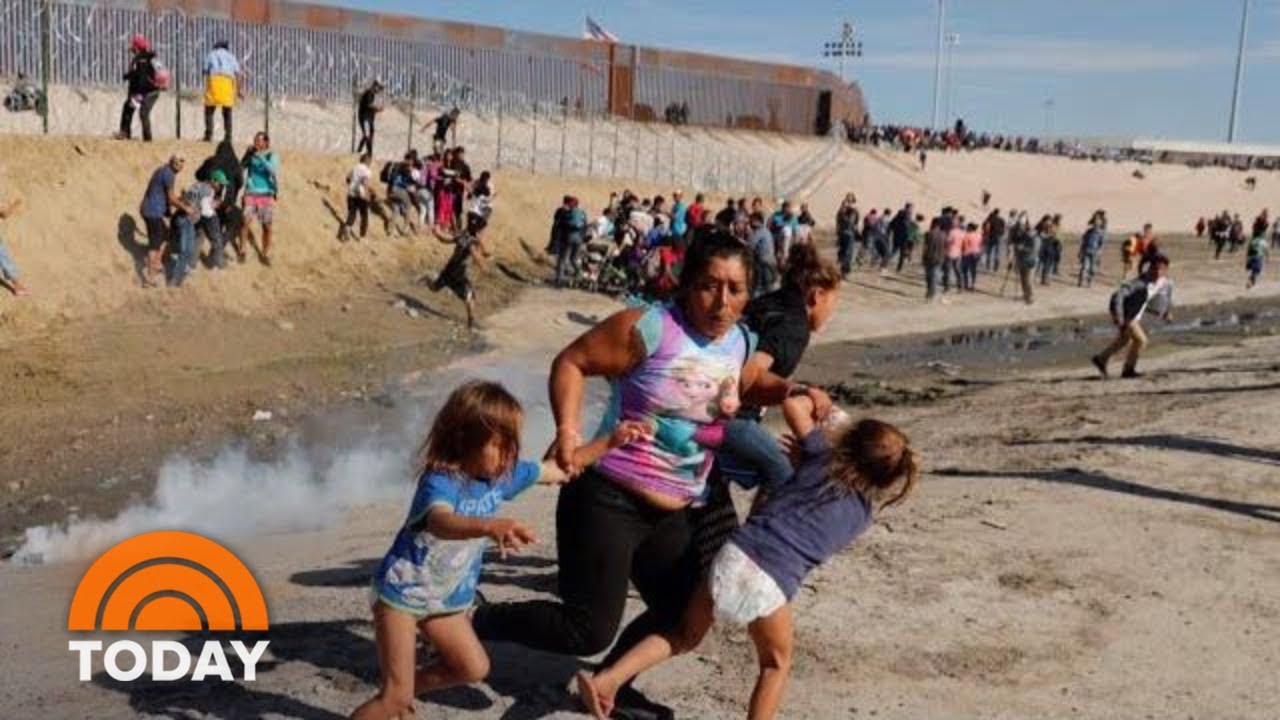 Border Battle: President Donald Trump Defends Use Of Tear Gas On Migrants | TODAY