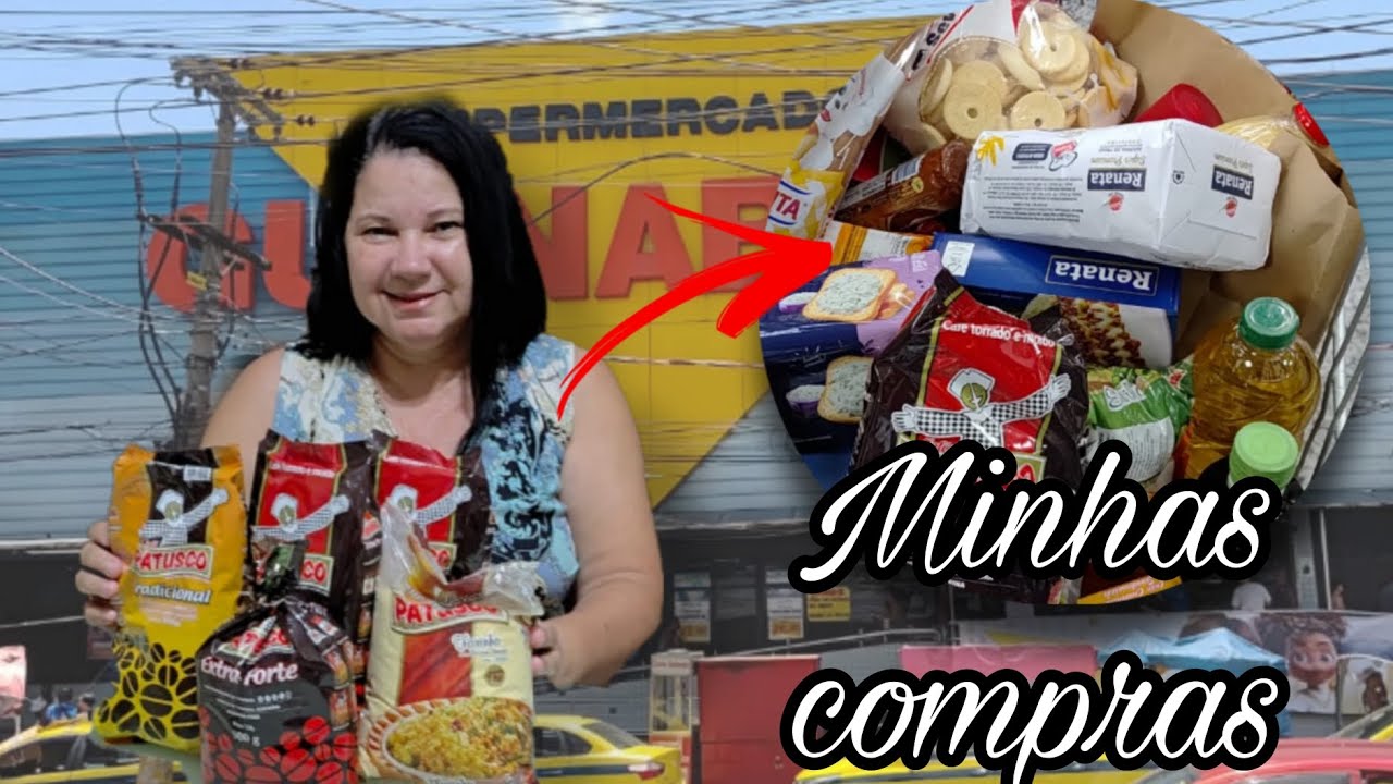 Surpresa nas minhas compras no supermercado 