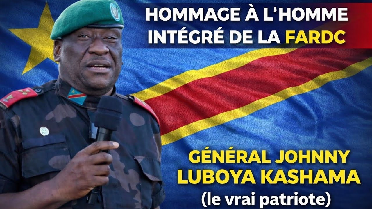 🔥💪🏽👉HOMMAGE À L'HOMME INTÉGRÉ DE LA FARDC GÉNÉRAL JOHNNY LUBOYA KASHAMA le vrai patriote👈💪🏽🔥#music 