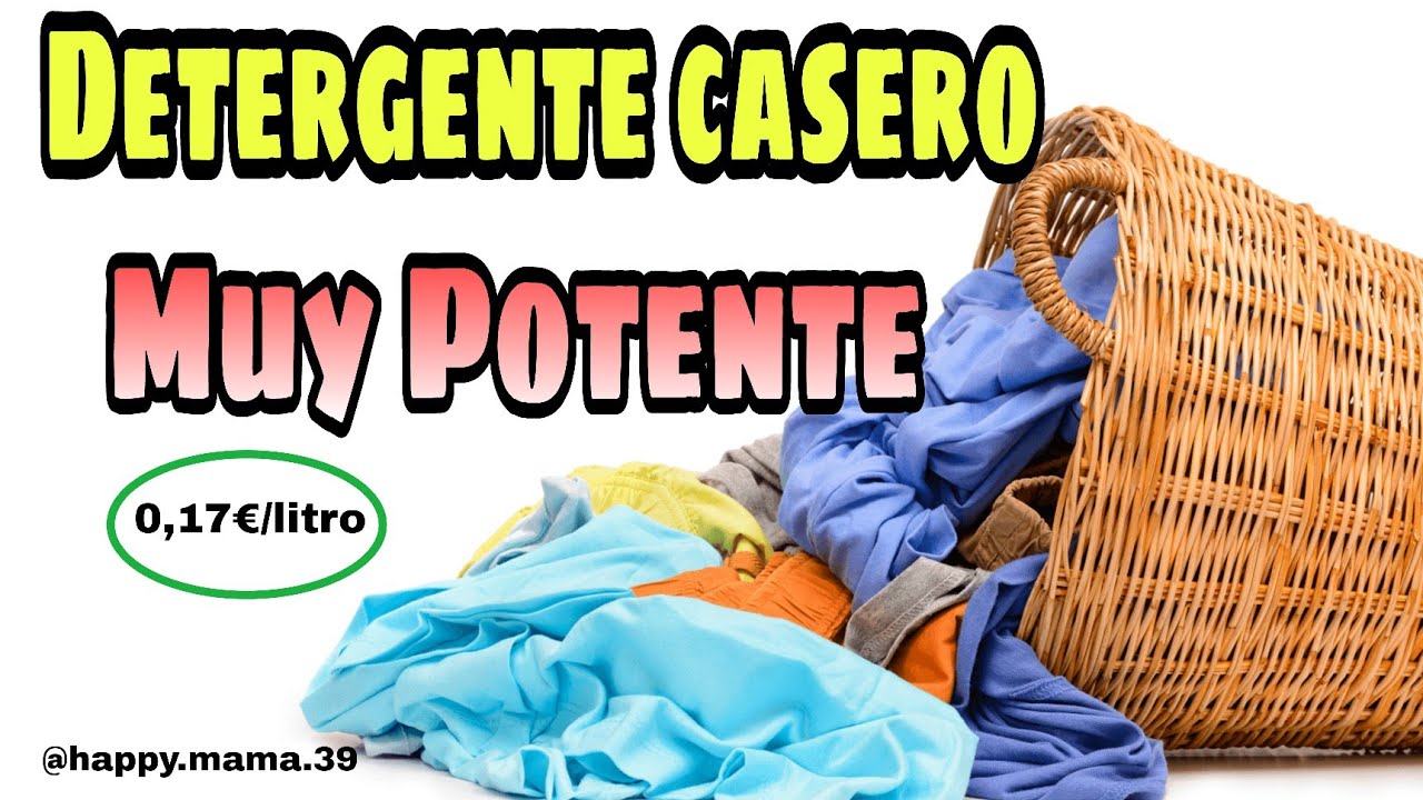 DETERGENTE CASERO MUY POTENTE 3€😱😱 20 LITROS/DETERGENT FOR BUSINESS OR HOME
