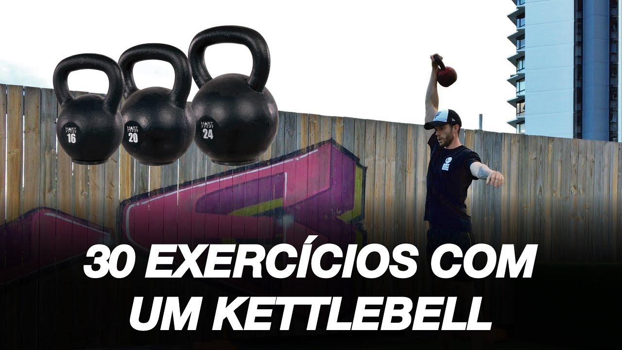 30 EXERCÍCIOS COM UM KETTLEBELL