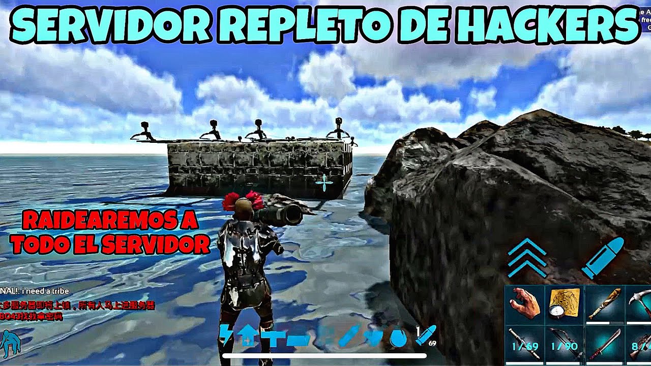 Ark Mobile RAIDEAMOS LA BALSA MÁS BLINDADA DE TODO EL SERVIDOR