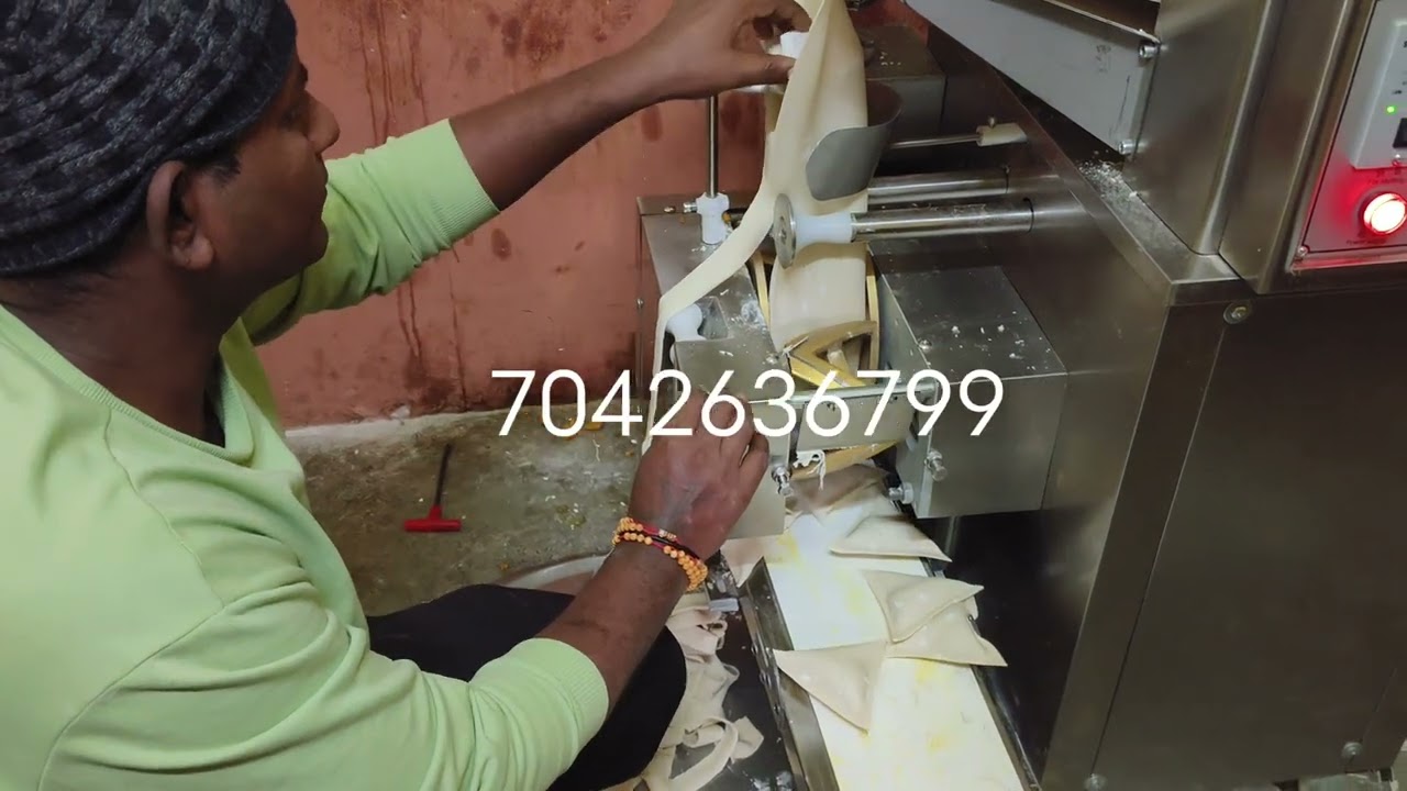automatic Samosa making machine 