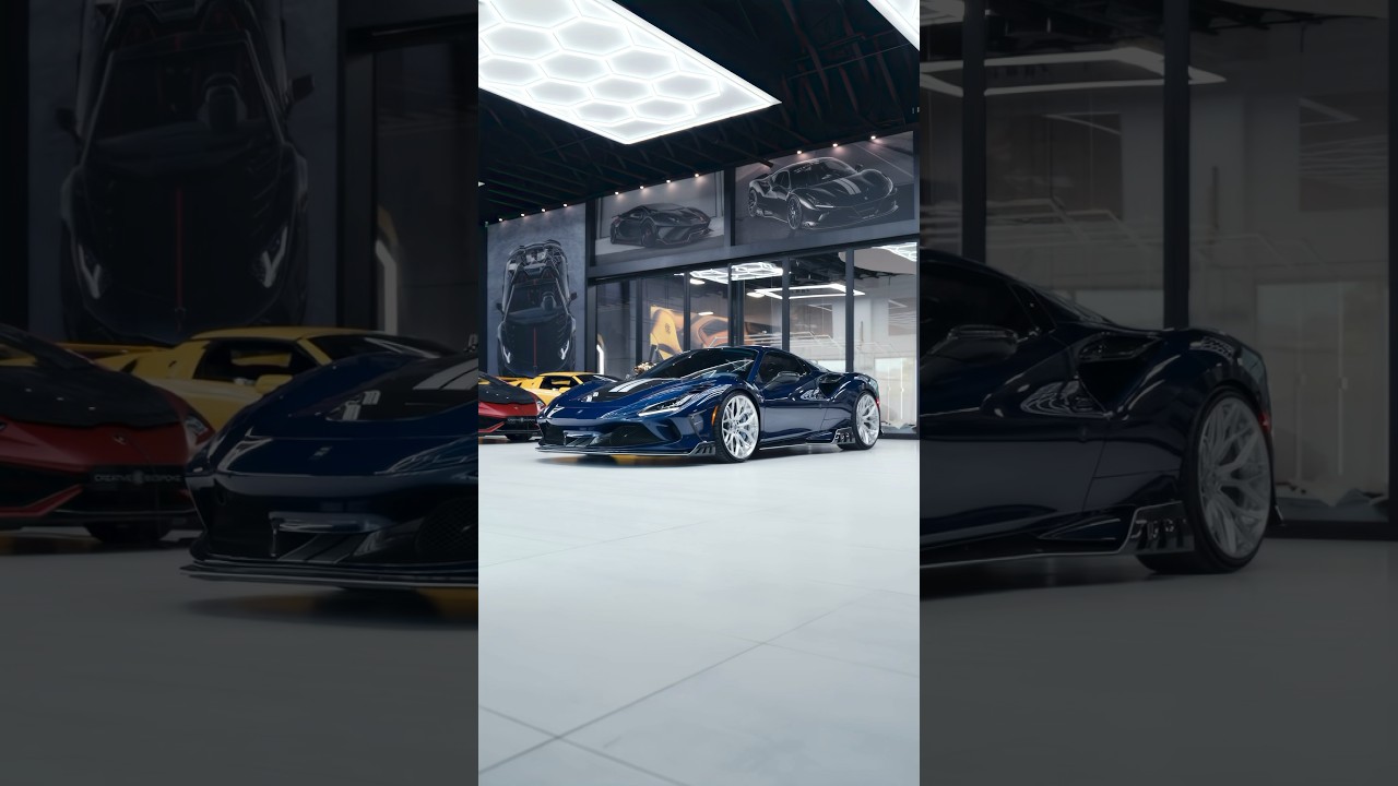 Keyvany Bodykit Ferrari F8 at Creative Bespoke
