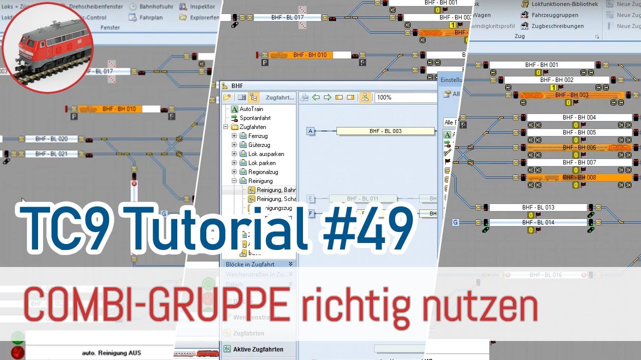 TrainController 9, Tutorial #49 - COMBI-GRUPPE richtig nutzen