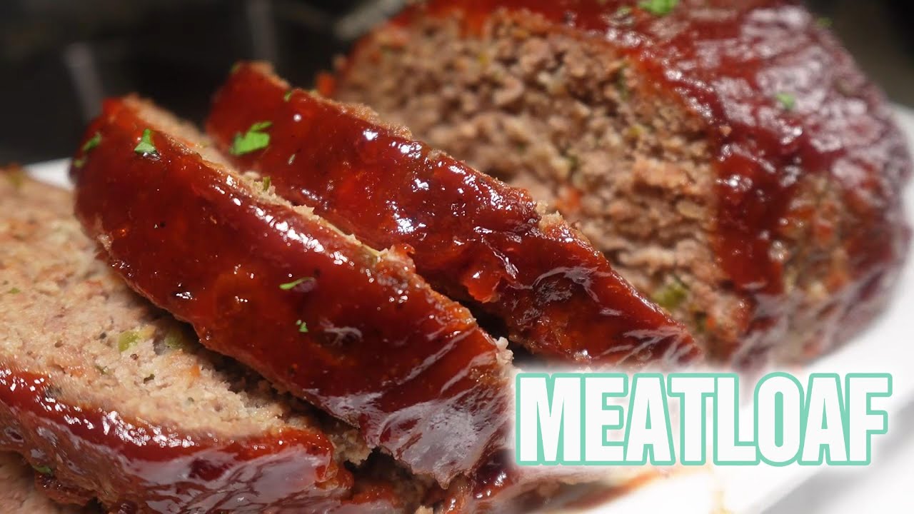The Secret to PERFECTLY Juicy MEATLOAF | Simple and Easy!