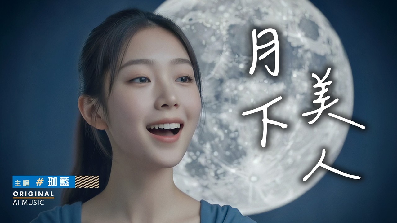 ［月下美人］就算美只得瞬間，珈藍也要賣花讚花香，實在超好聽，且聽且珍惜這四分鐘｜AI創作音樂@gnuyxgnuy