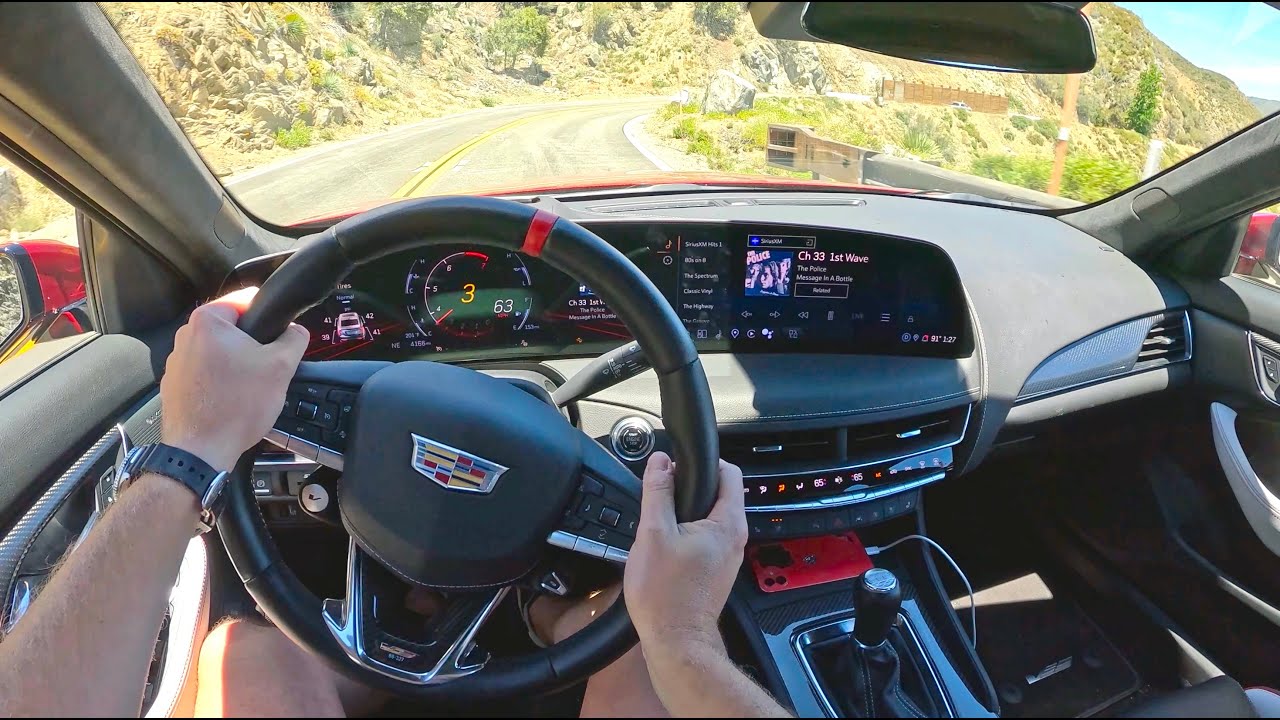 2025 Cadillac CT5-V Blackwing 6MT - POV Test Drive (Binaural Audio)