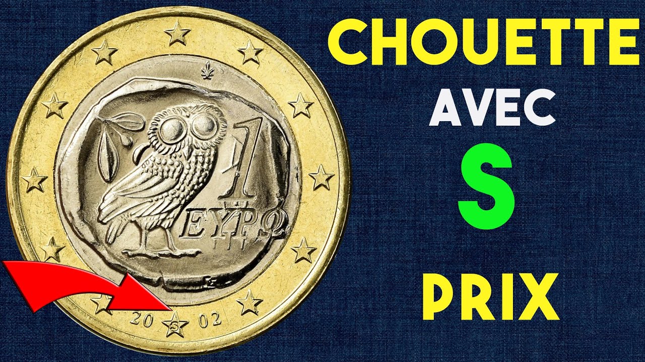 1 euro grec chouette avec S 1000 euros  #2euros #piececommemorative