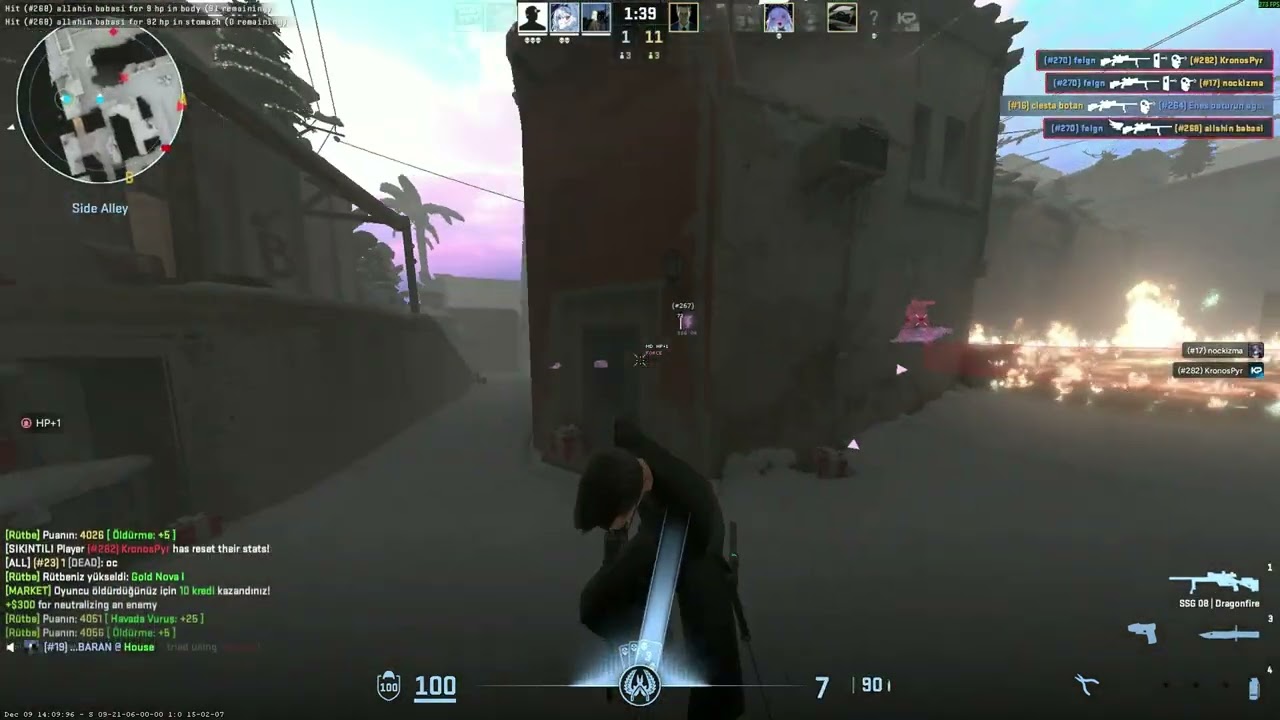 #cs2 fatality.win hvh highlights #10 🎄