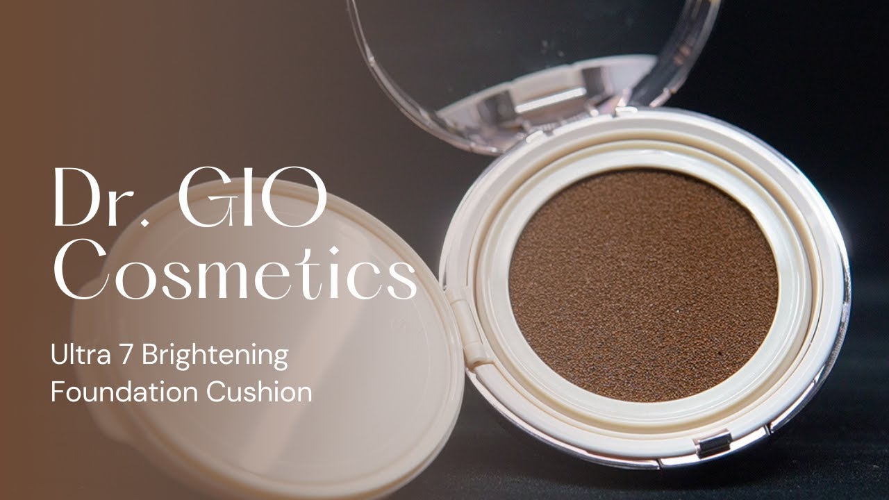 Introducing: DR. GIO COSMETICS✨ Inclusive K-Beauty for ALL | Ultra 7 Brightening Foundation Cushion