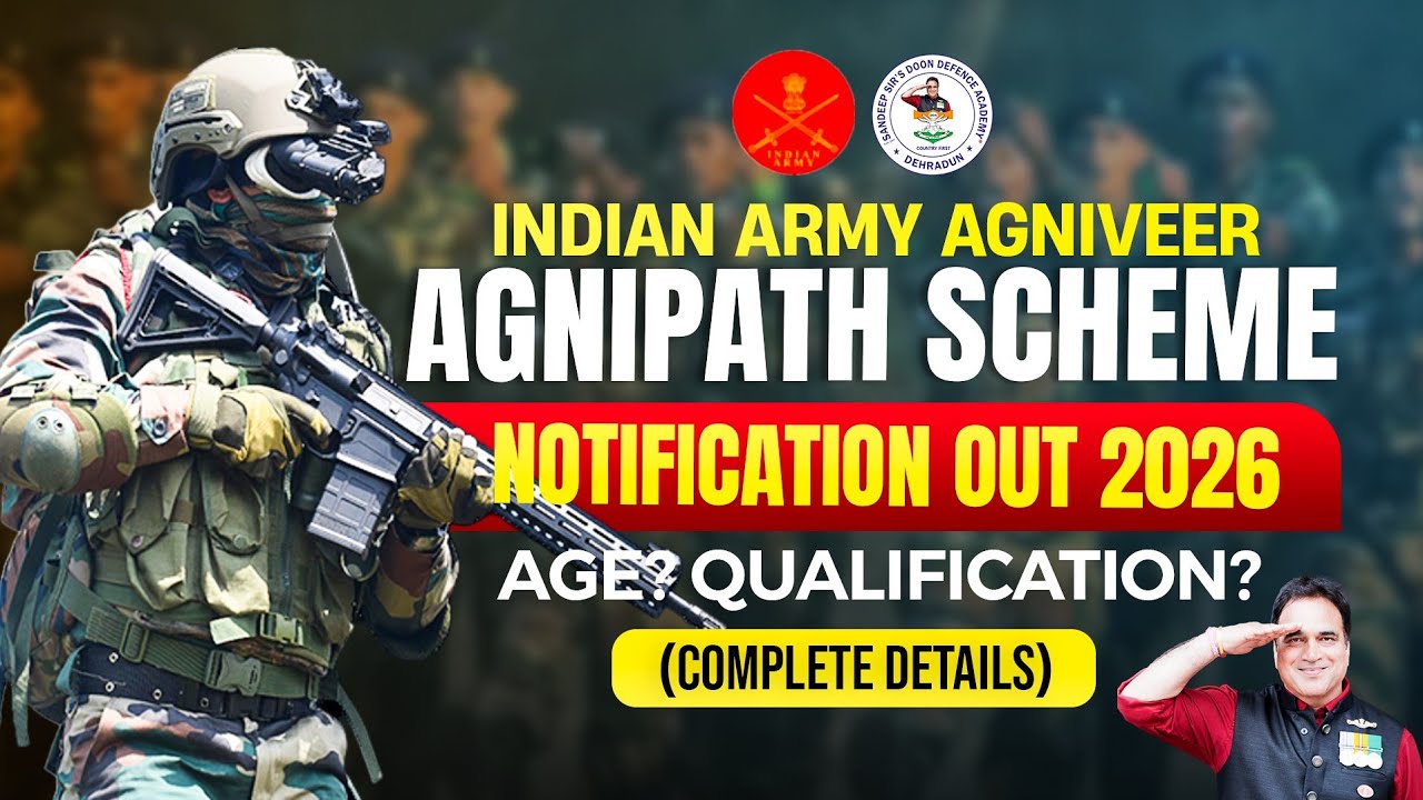 🇮🇳🔥 Indian Army Agniveer Recruitment 2026 – Admission Open! 🔥🇮🇳