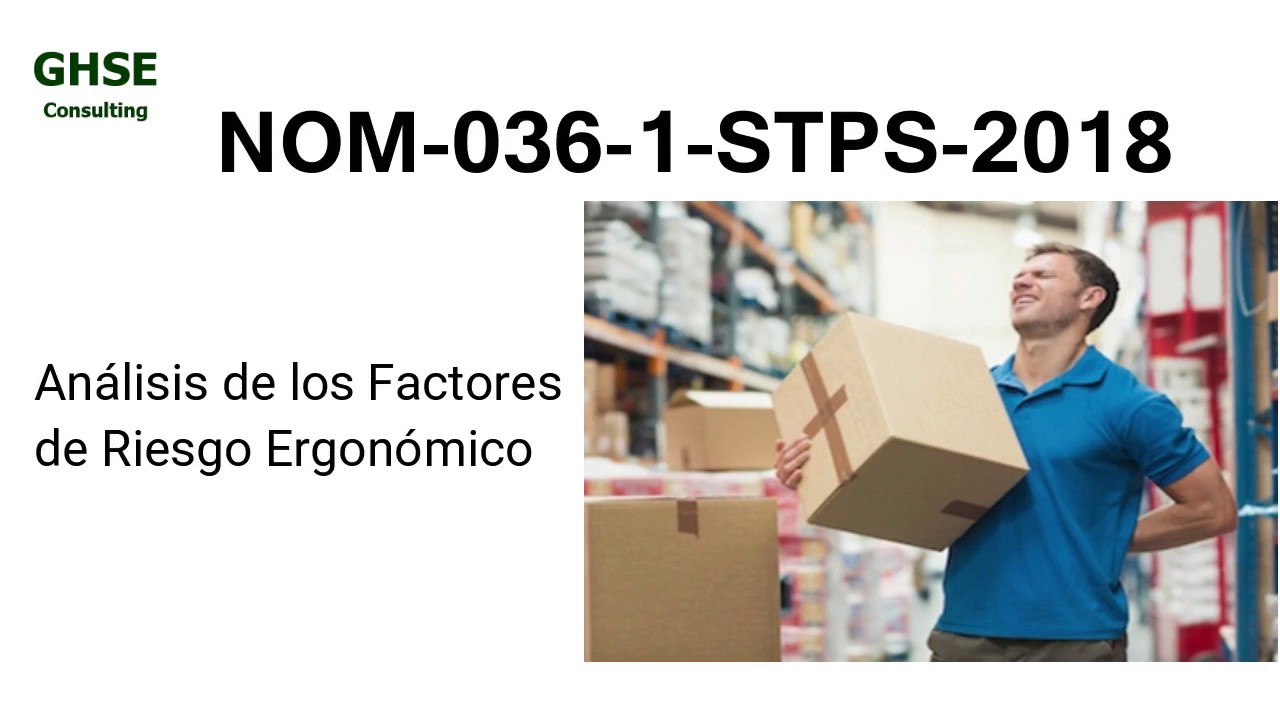 INDUCCIÓN NOM-036-1-STPS-2018 Parte 2