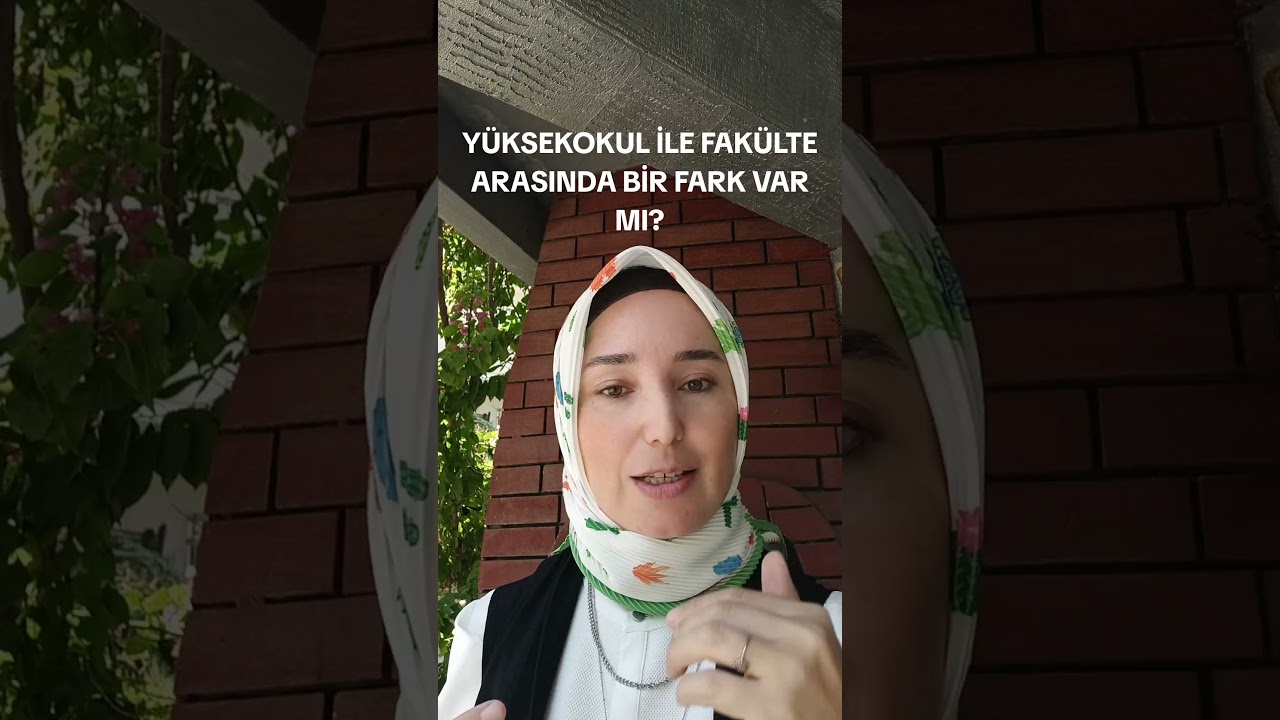 Y&Uuml;KSEKOKUL MU? FAK&Uuml;LTE Mİ?