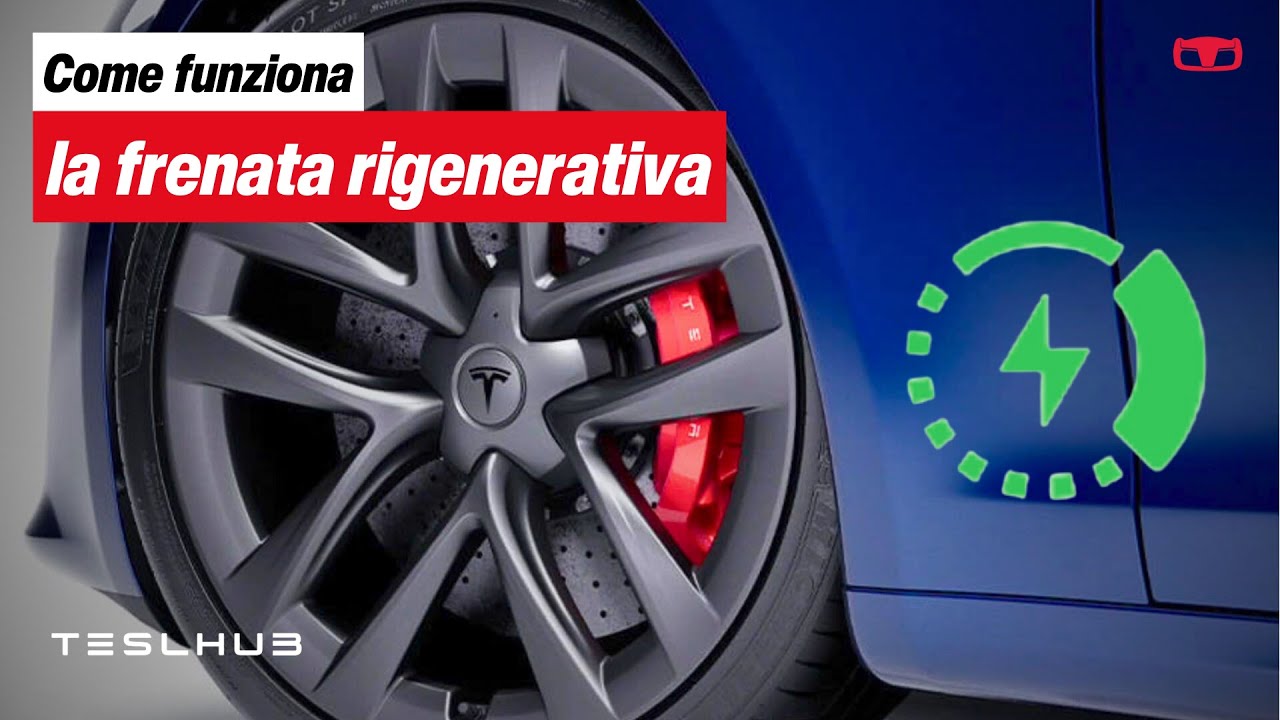 Come funziona la frenata rigenerativa sulle Tesla? ⚡️🔋