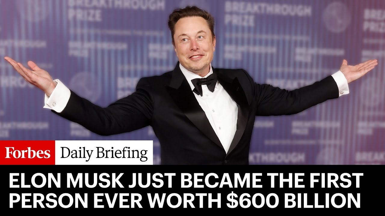 Elon Musk Just Became The First Person Ever Worth $600 Billion