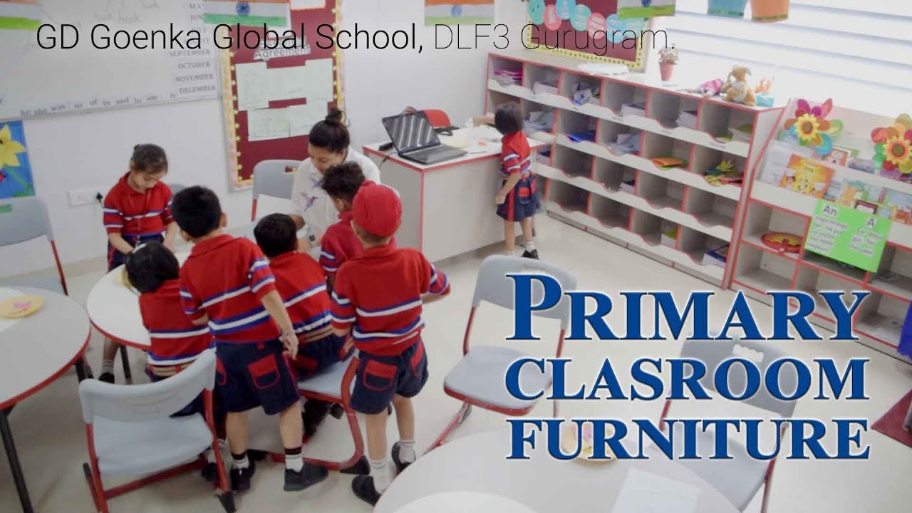 Made in India School Furniture at GD Goenka Global School #AtamnirbharBharat #madeinindiabrand