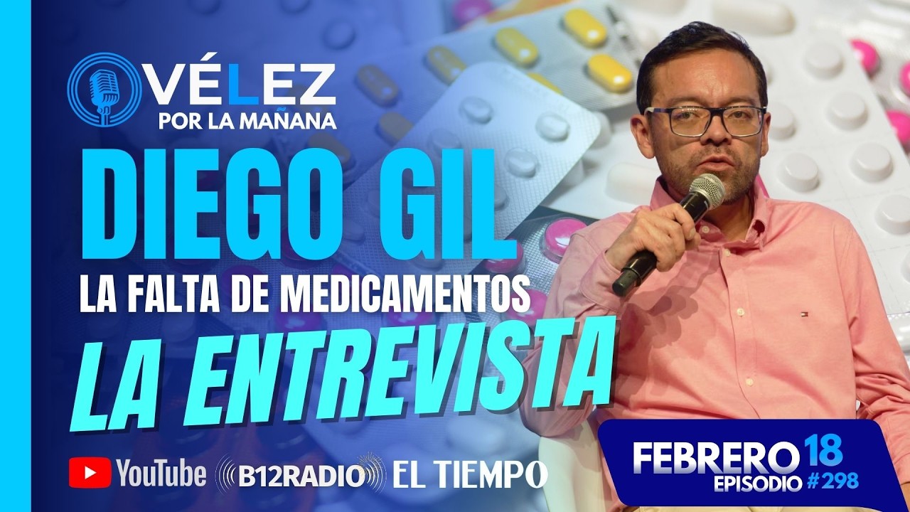 🔊La falta de medicamentos | Diego Gil Dir Federación de Enfermedades Raras | Velez por la mañana