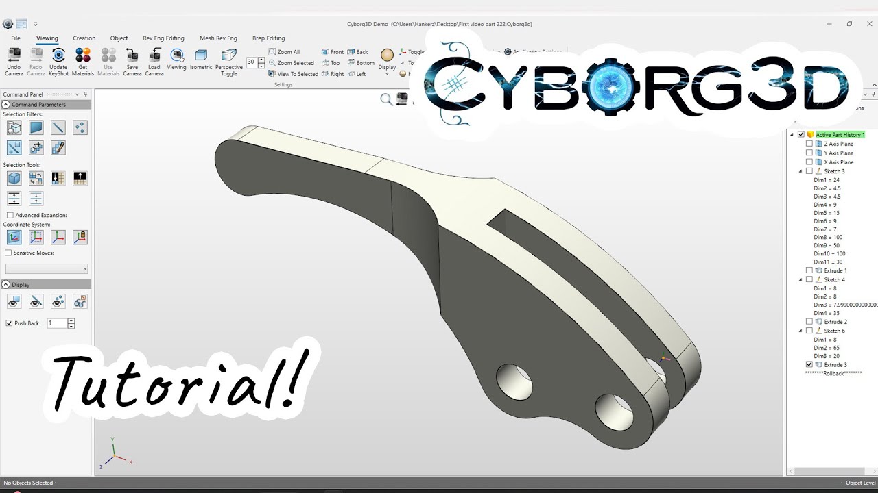 Cyborg3D Reverse Engineering in Action - Industrial Part