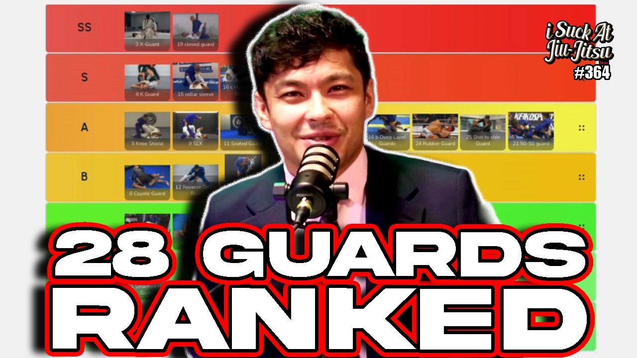 I RANKED EVERY GUARD in Jiu Jitsu